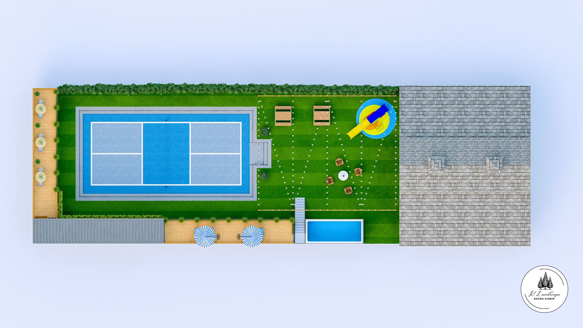 Patio and hardscape
