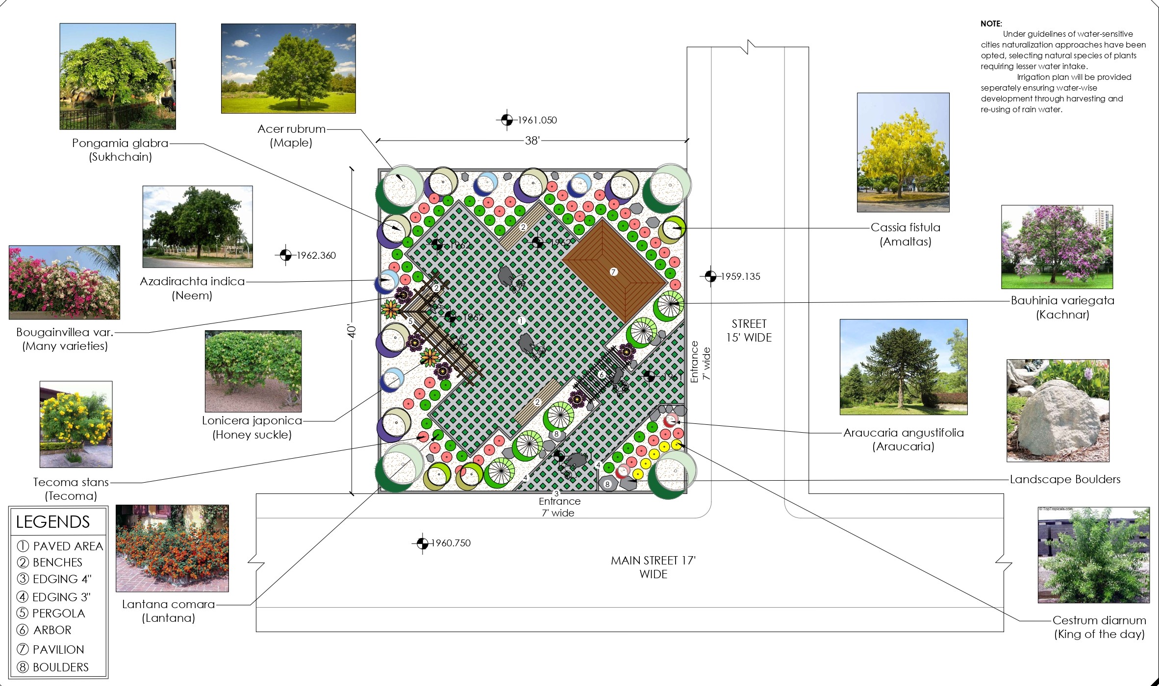 Plantation plan